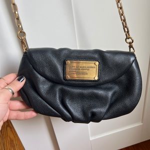 Marc By Marc Jacobs Black Leather Clutch/Purse